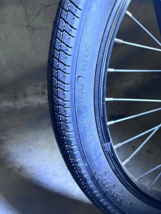 Bicicleta BMX gris