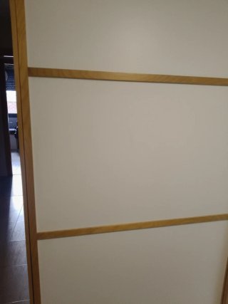 Puertas correderas armario madera