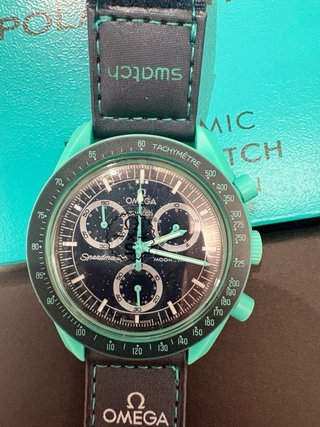 Omega x Swatch MoonSwatch Negro