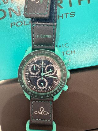 Omega x Swatch MoonSwatch Negro