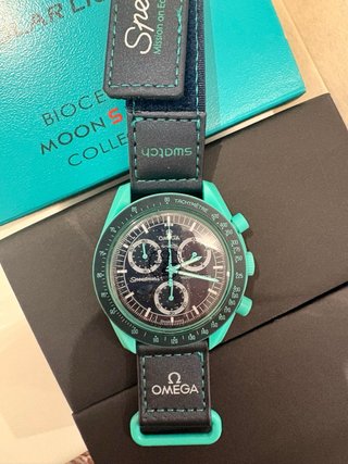 Omega x Swatch MoonSwatch Negro