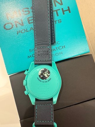 Omega x Swatch MoonSwatch Negro