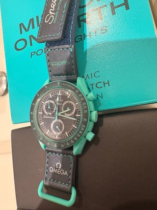 Omega x Swatch MoonSwatch Negro