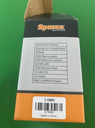 Foco LED Sparex 2500 lúmenes