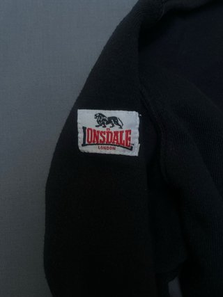 Sudadera Lonsdale London Negra Talla M