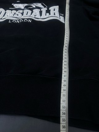 Sudadera Lonsdale London Negra Talla M