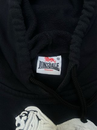 Sudadera Lonsdale London Negra Talla M