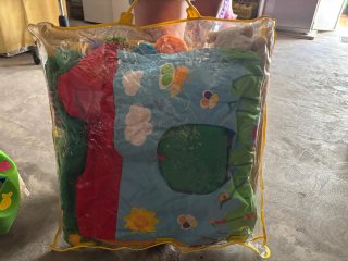 Casita de juegos infantil de tela