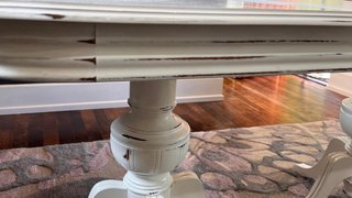 Mesa de comedor extensible lacada