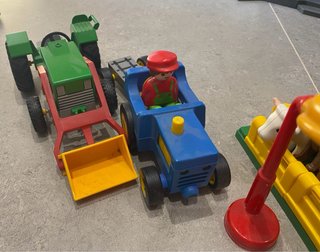 Playmobil Granja con animales y tractores