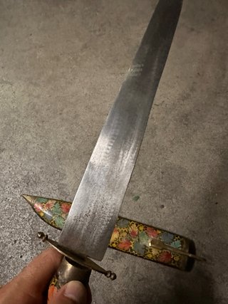 Cuchillo decorativo de la India