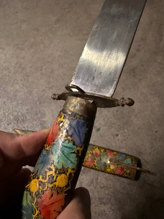 Cuchillo decorativo de la India