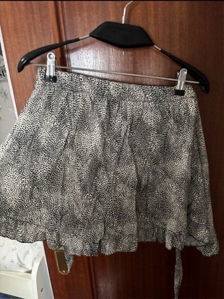 Falda pantalón estampada