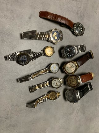 Lotto orologi vintage oro e argento