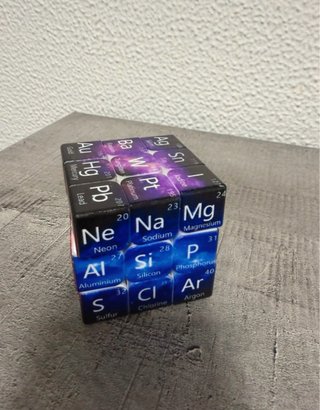Cubo de Rubik Tabla Periódica (Nuevo)