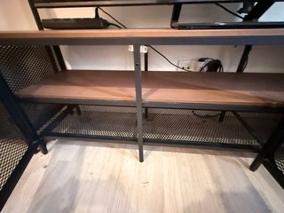 Mueble TV industrial metal y madera