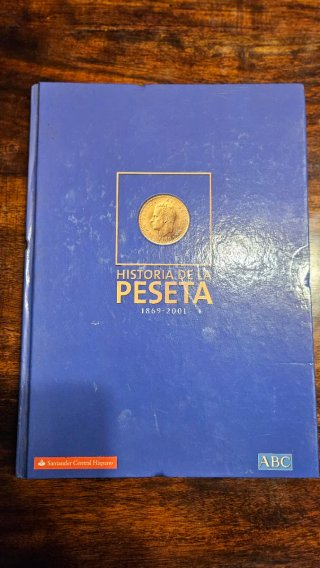 Libro Historia de la Peseta 1869-2001