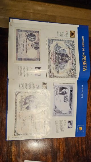 Libro Historia de la Peseta 1869-2001
