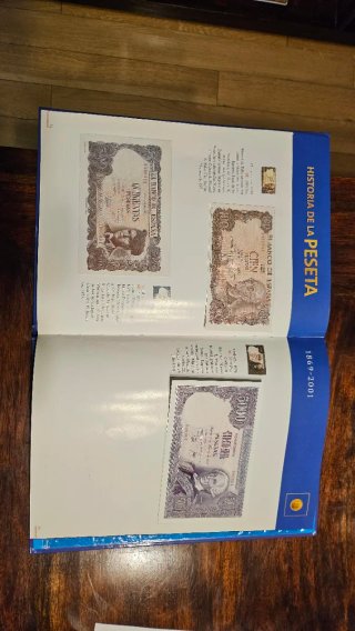 Libro Historia de la Peseta 1869-2001
