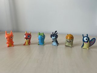 Pack 6 Figuras Slugterra