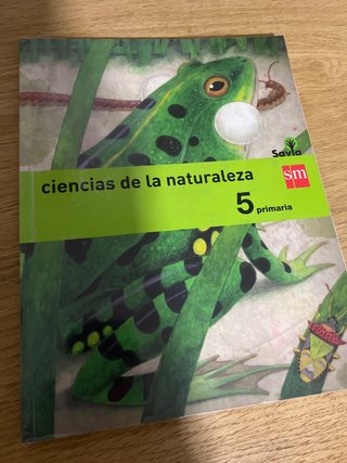 Ciencias de la naturaleza 5 primaria