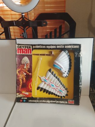 Geyperman Blister Jefe Indio Oeste Americano