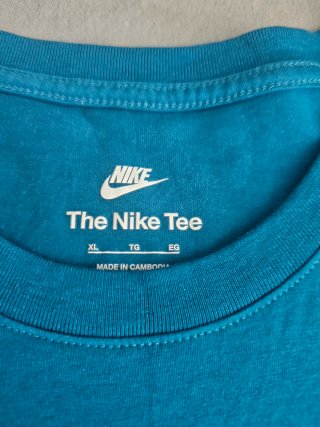 Camiseta Nike Hombre Azul