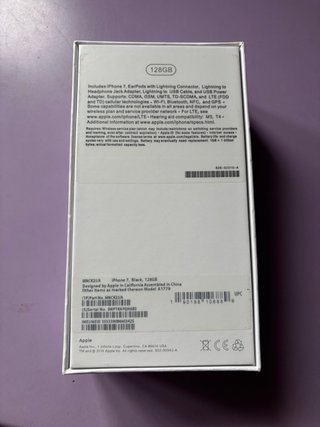 Scatola iPhone 7 Nero