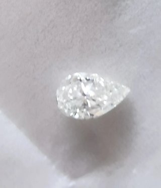 Diamante Naturale Taglio Pera