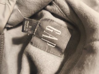Sudadera GAP Gris Unisex