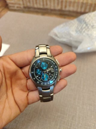 Reloj Seiko Wired Cronógrafo Esfera Azul