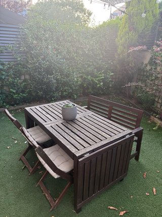 Mesa extensible jardín Ikea Äpplarö