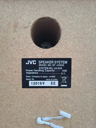 Minicadena JVC 125W