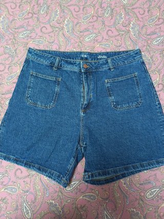 Lote 2 shorts vaqueros mujer talla 46