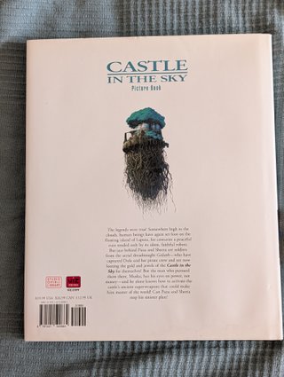 Libro de ilustraciones "El castillo en el cielo"