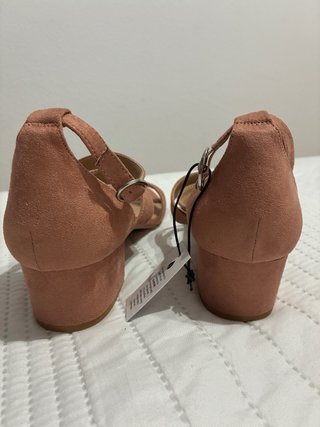Sandalias salmón tacón 5cm 41