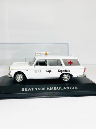 Seat 1500 Ambulancia Cruz Roja 1/43