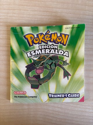 Guía Entrenador Pokémon Esmeralda