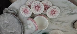 Bote Cartuja con posavasos de cerámica