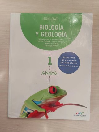 Biología y geología, Bachillerato 1 Aprender es...