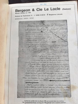 Libros de herramientas Bergeon Año 1964