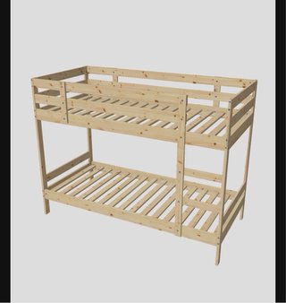 Litera Pino 90x200 cm IKEA