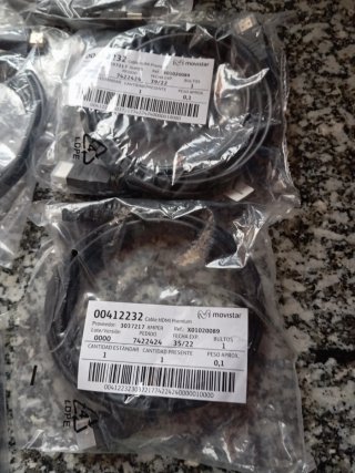 Cables HDMI Movistar