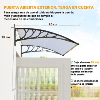 Tejadillo Marq para Puertas y Ventanas