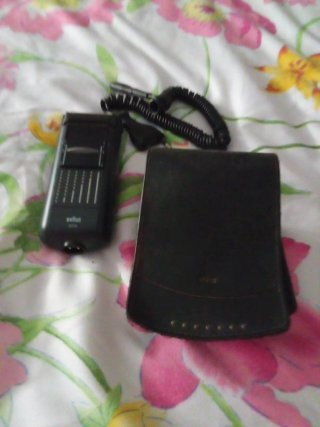 Afeitadora Eléctrica Braun Negra