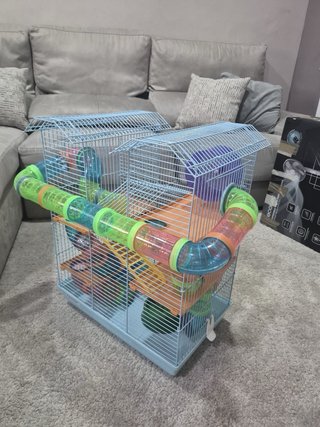 Jaula Hamster con Accesorios