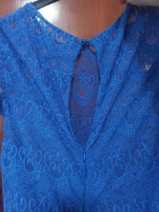 Vestido de fiesta azul