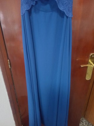 Vestido de fiesta azul