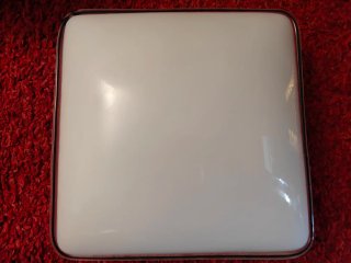 Plafón Techo Cuadrado Blanco