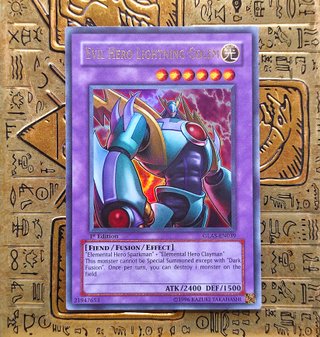 Evil HERO Lightning Golem Yugioh